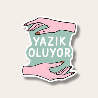 Yazık Oluyor Tekli Sticker