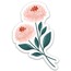 Flower Sticker