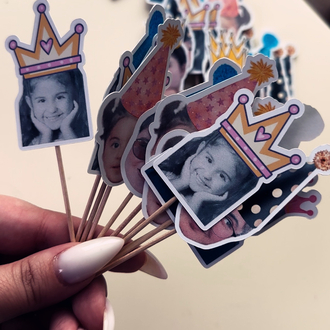 Doğum Günü Pastası Tekli Sticker