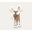 Christmas Deer Tekli Sticker