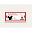 Disney World Ticket Tekli Sticker 