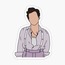 Harry Styles Tekli Sticker