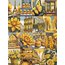 Yellow Scrapbook Kağıt Seti(16 adet)