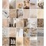 Beige Scrapbook Kağıt Seti (30 adet)