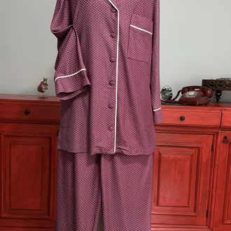 38/50 beden pijama takımı kalıbı