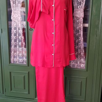 38/50 beden pijama takımı kalıbı