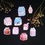 İçecekler sticker flake seti