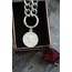 Versace Silver Kedi Köpek Tasması S Beden