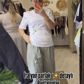İtalyan yıldızlı pantolonum