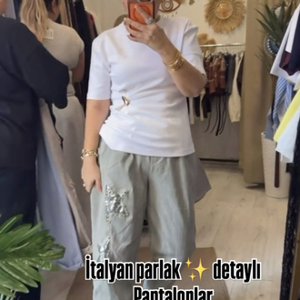 İtalyan yıldızlı pantolonum