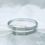 Taşlı Cartier Gümüş Çelik Bileklik 19 cm