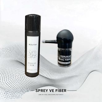 WOLFTER SAÇ SPREYİ VE PERUKAR FİBER KİTİ