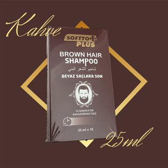 Black Hair Shampoo 10x25ml