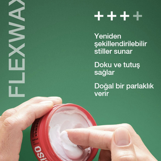 Osis Flexwax Güçlü Tutucu Wax 85ml