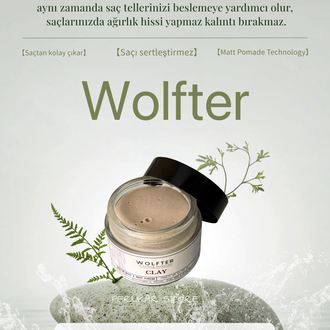 WOLFTER CLAY POMADE WAX 50ml