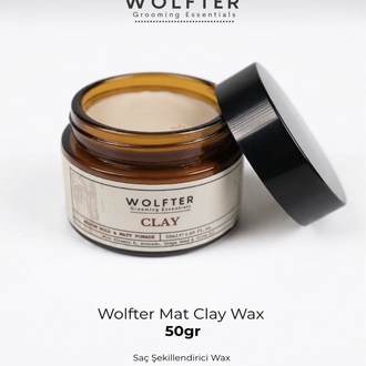 WOLFTER CLAY POMADE WAX 50ml