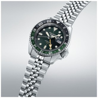 Seiko 5 Sports Otomatik GMT SSK035K Erkek Kol Saati SSK035K1