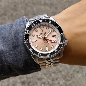 Seiko 5 Sports Otomatik GMT SSK043K Erkek Kol Saati SSK043K1