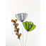 Naturel /Vitray çiçek