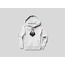 Phoenix Beyaz Hoodie