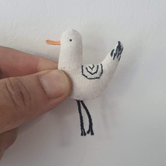 Minik Martı Broş