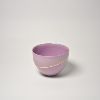 Palm / Lila - Gold