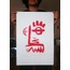 Overthinking Serigrafi Poster