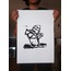 Back to Back Serigrafi Poster