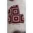 bordo & gri balaclava