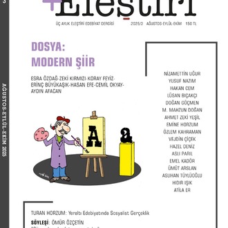 +Eleştiri / Üç Aylık Edebiyat Dergisi • Ağustos-Eylül-Ekim 2025 • Sayı: 3