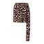 LEOPAR DESENLİ SATEN ETEK