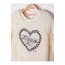 Minnie mouse kız çocuk peluş sweatshirtlü takım 