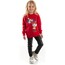 Minnie mouse lisanslı kız çocuk sweatshirt