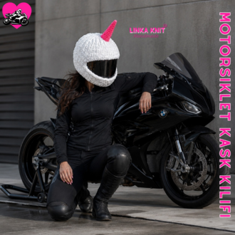 Pembe Unicorn Motorsiklet Kask Kılıfı,Eğlenceli Kask Koruyucu,Motor Kaskı Üzerine