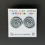 Mother Earth Pachamama Studs - Silver