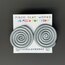 Mother Earth Pachamama Studs - Silver
