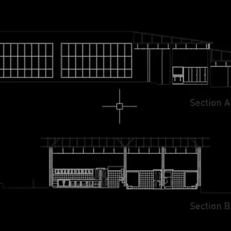 Yuvarlak Form Restoran Projesi ( DWG İndir )