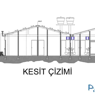 Çelik - Anaokulu Uygulama Projesi (DWG İndir)