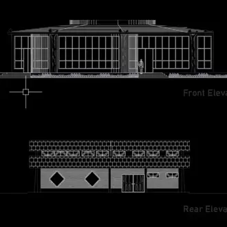 Yuvarlak Form Restoran Projesi ( DWG İndir )