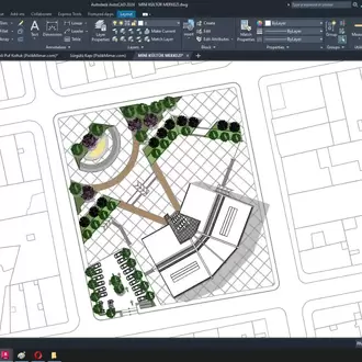 Kültür Merkezi Sahne Projesi (DWG)