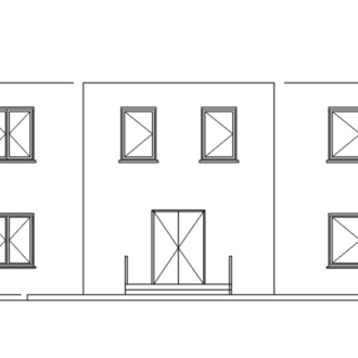 2 Katlı Villa Projesi - Plan, Kesit ve Görünüş Çizimleri
