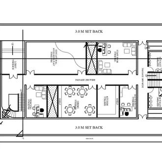 3 Katlı - Anaokulu Projesi (AutoCAD DWG İndir)