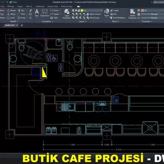 Butik Cafe Projesi