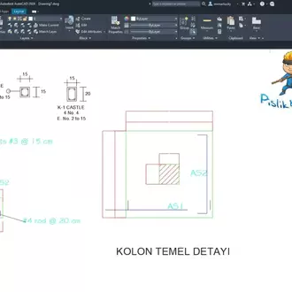 Güvenlik Kulübesi Projesi – DWG Çizim Seti
