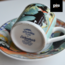 #eschenbach Kadın ve Şehir Temalı Özel Tasarım Vintage Porselen Kahve Fincanı