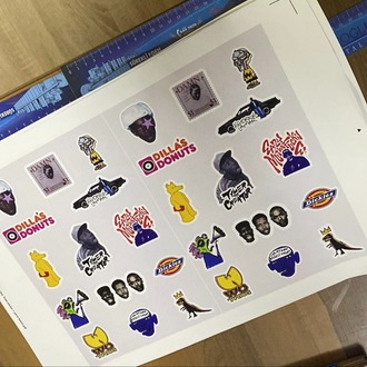 Hip Hop Culture ve Streetwear 14’lü Sticker Koleksiyonu