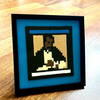 Drake - More Life Albüm Kapağı – Hama Boncuk Çerçeveli Tablo (20x20 cm)