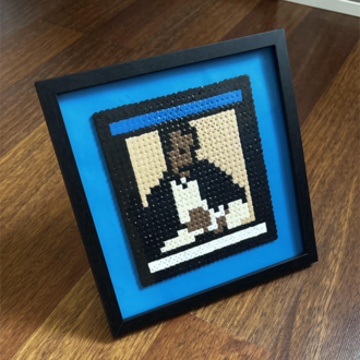 Drake - More Life Albüm Kapağı – Hama Boncuk Çerçeveli Tablo (20x20 cm)