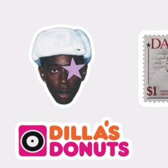 Hip Hop Culture ve Streetwear 14’lü Sticker Koleksiyonu