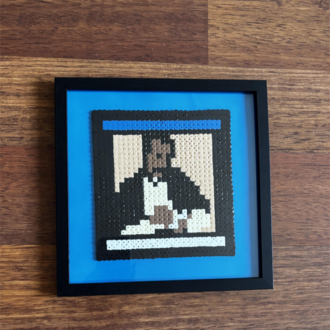 Drake - More Life Albüm Kapağı – Hama Boncuk Çerçeveli Tablo (20x20 cm)